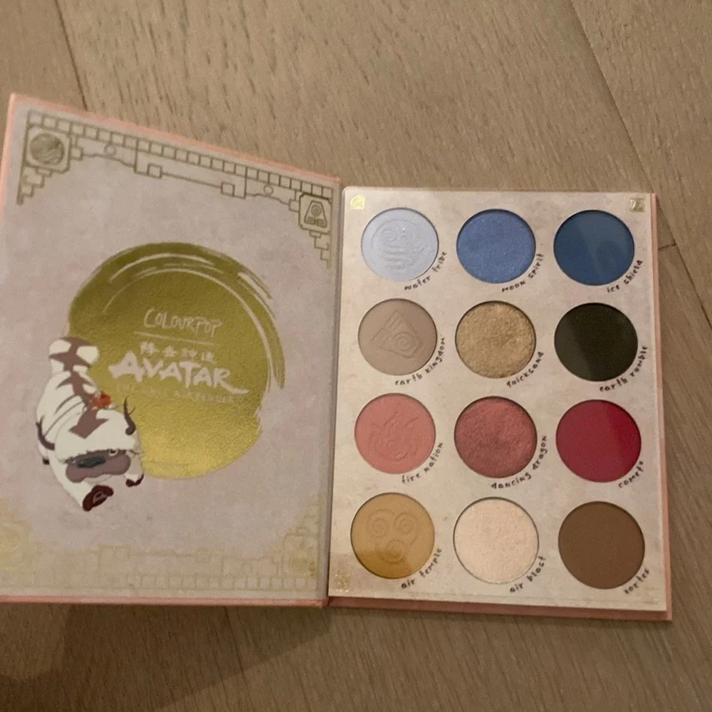 ColourPop Avatar the Last Airbender palette